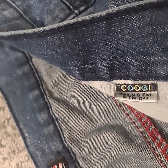 Vtg Y2K Coogi 1969 Baggy Hip-Hop Embroidered Jeans Size 42x34 - Picture 7 of 14